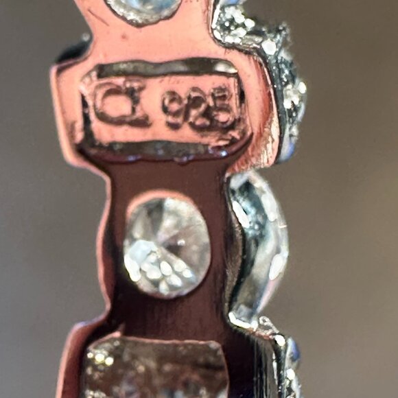 GORGEOUS CI.925 Silver - Eternity Band - NEW - Picture 2 of 9